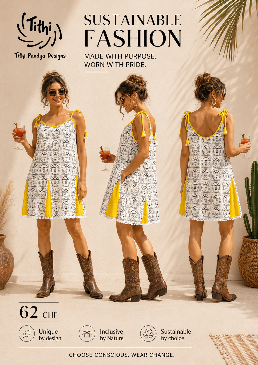 Summer string dress