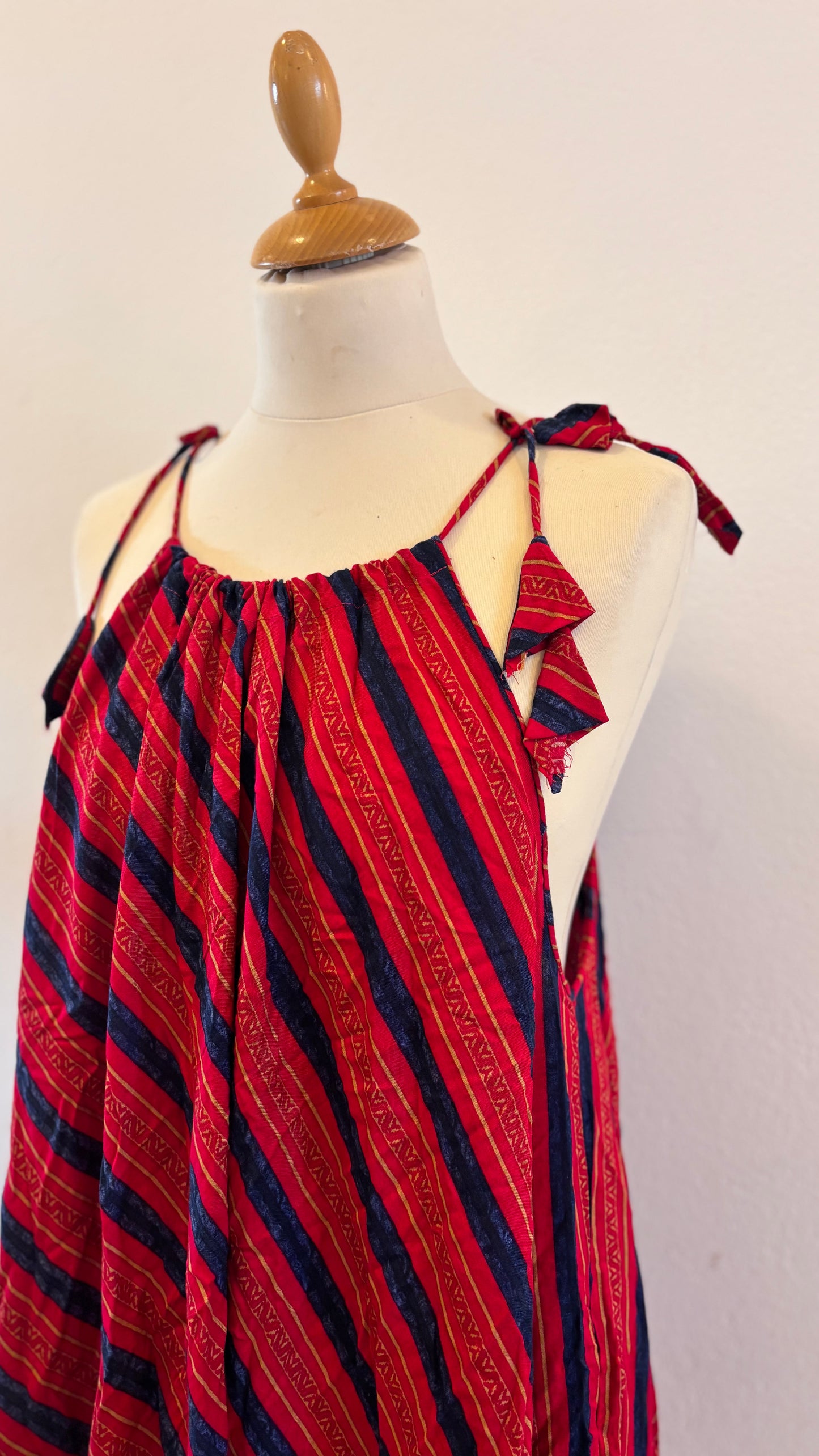 Summer strip dress
