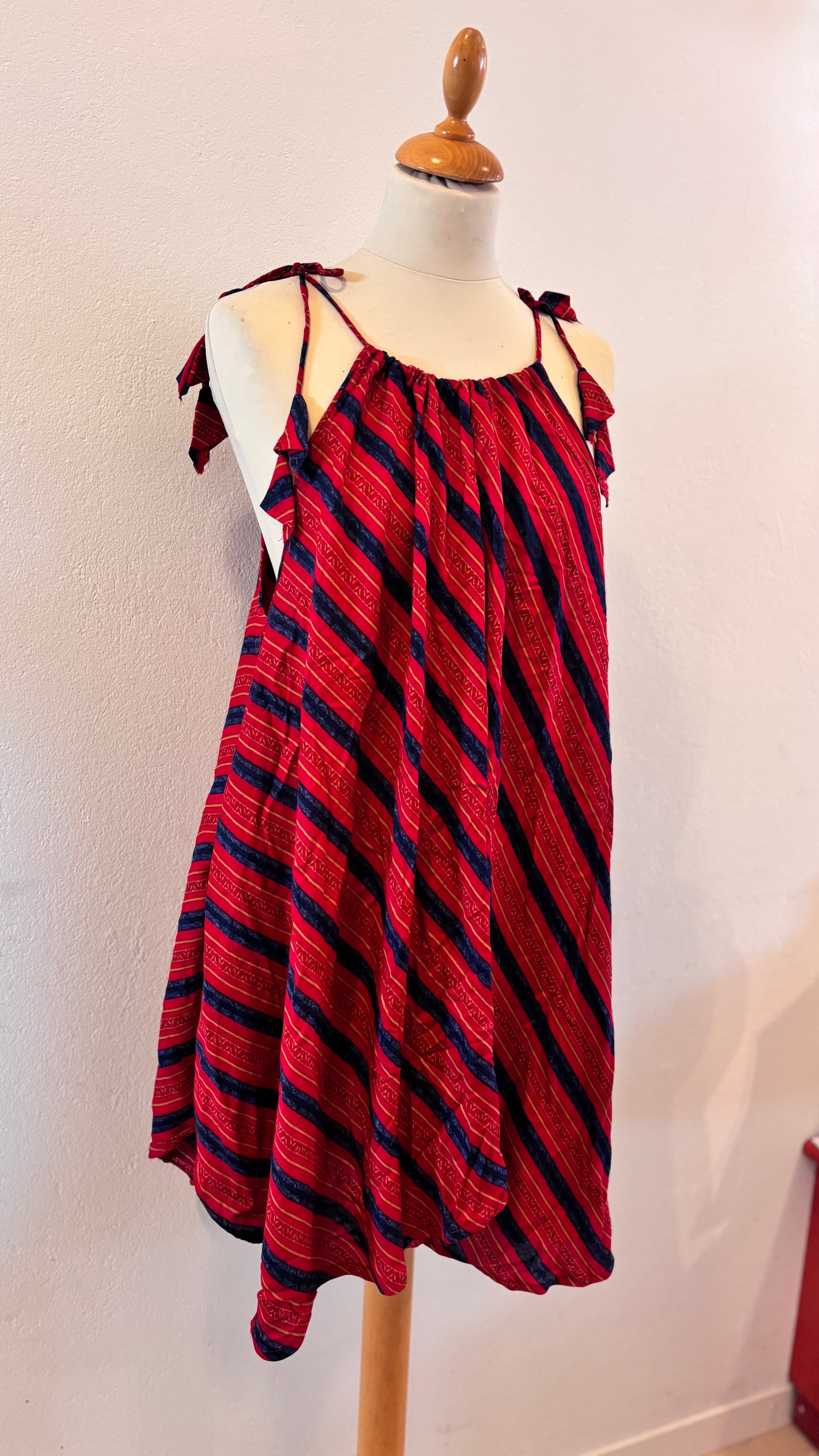 Summer strip dress