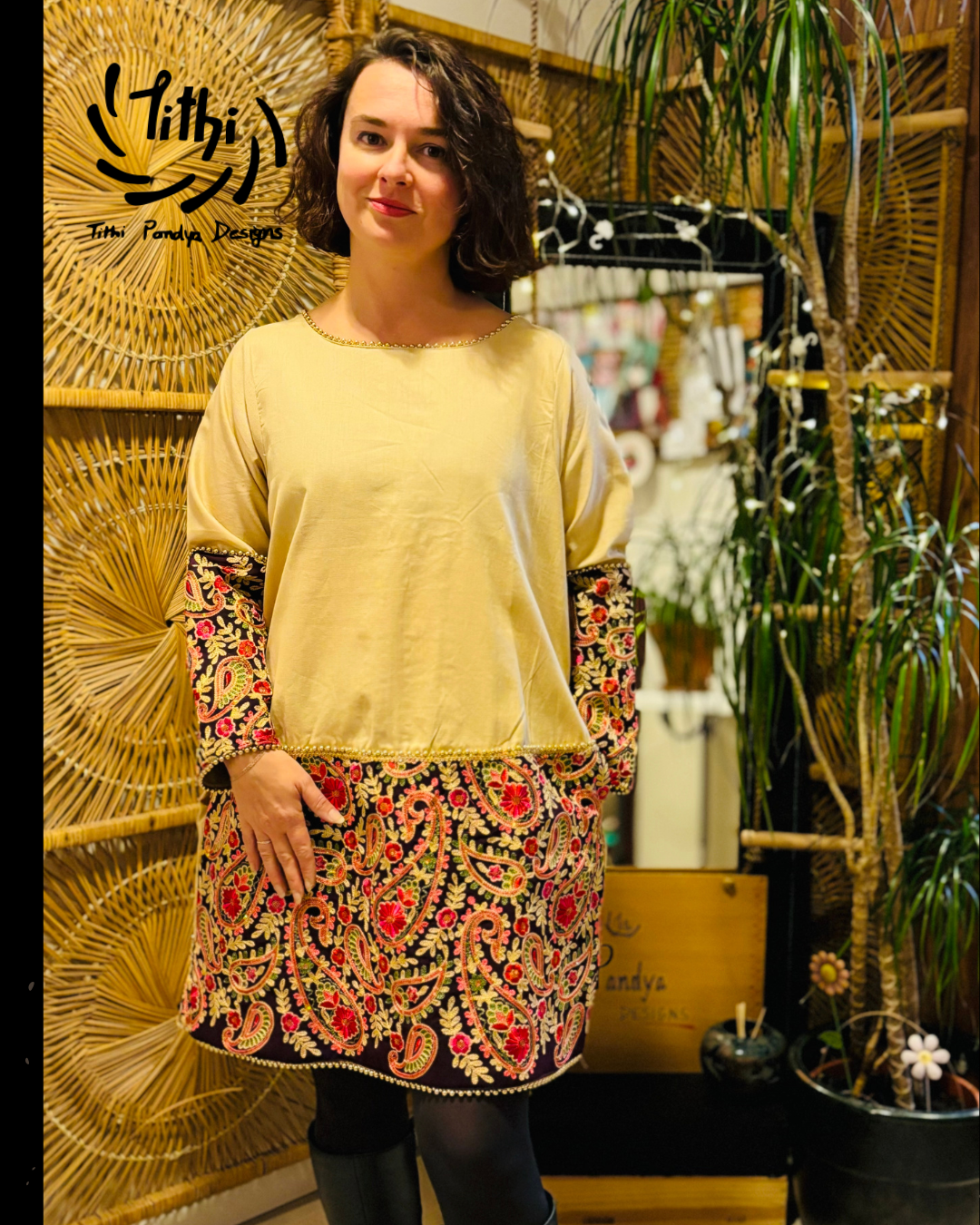 A-line dress