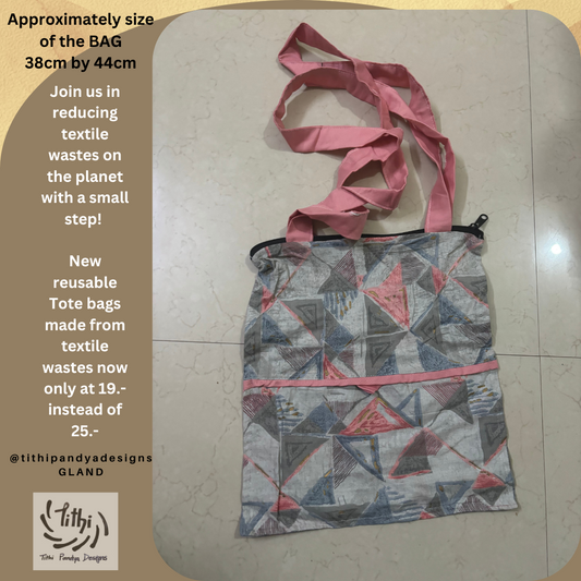 Reusable tote bag